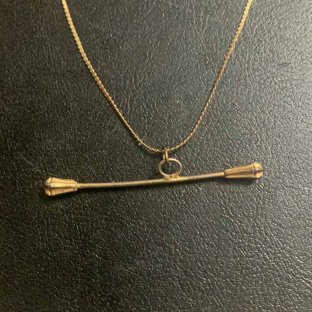 Vintage Gold Patton Necklace